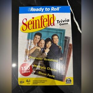 Seinfeld Trivia Card Game - Multicolor by Spin Master